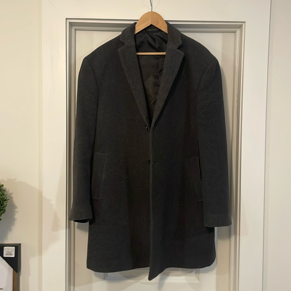 Calvin Klein Wool Blend Overcoat